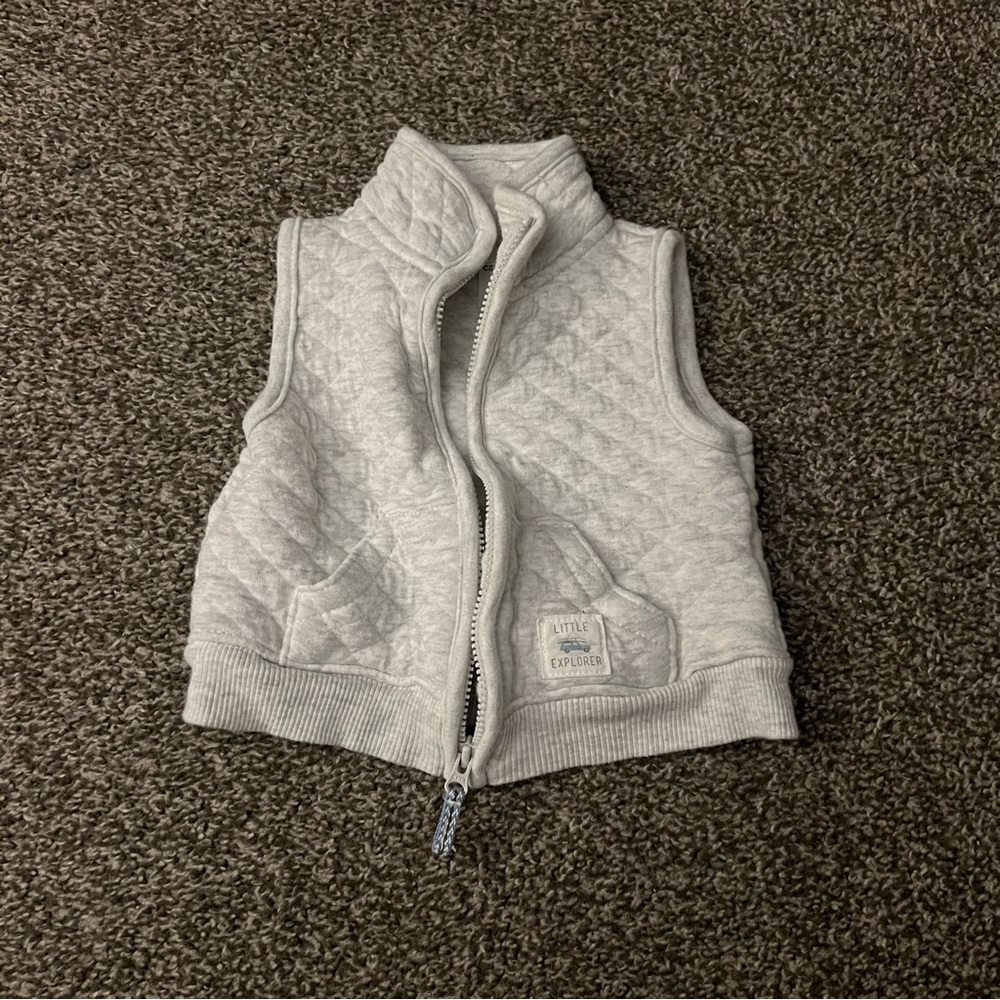 Carters Baby Full Zip Vest 3 Months
